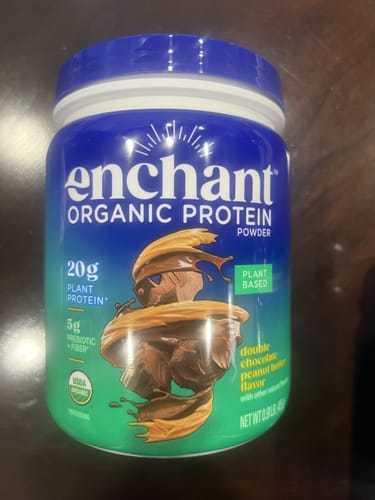 Customer photo review of Chocolate Peanut Butter Organic Protein powder