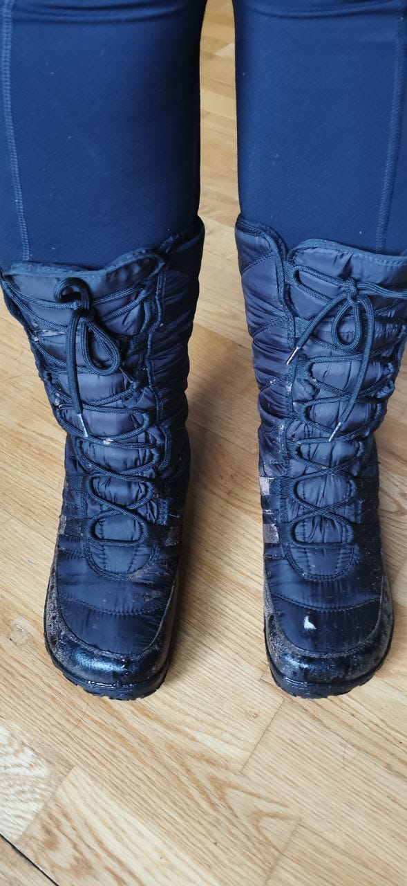Customer photo review of Vaistoa Hanki | Barefoot Winter Boots