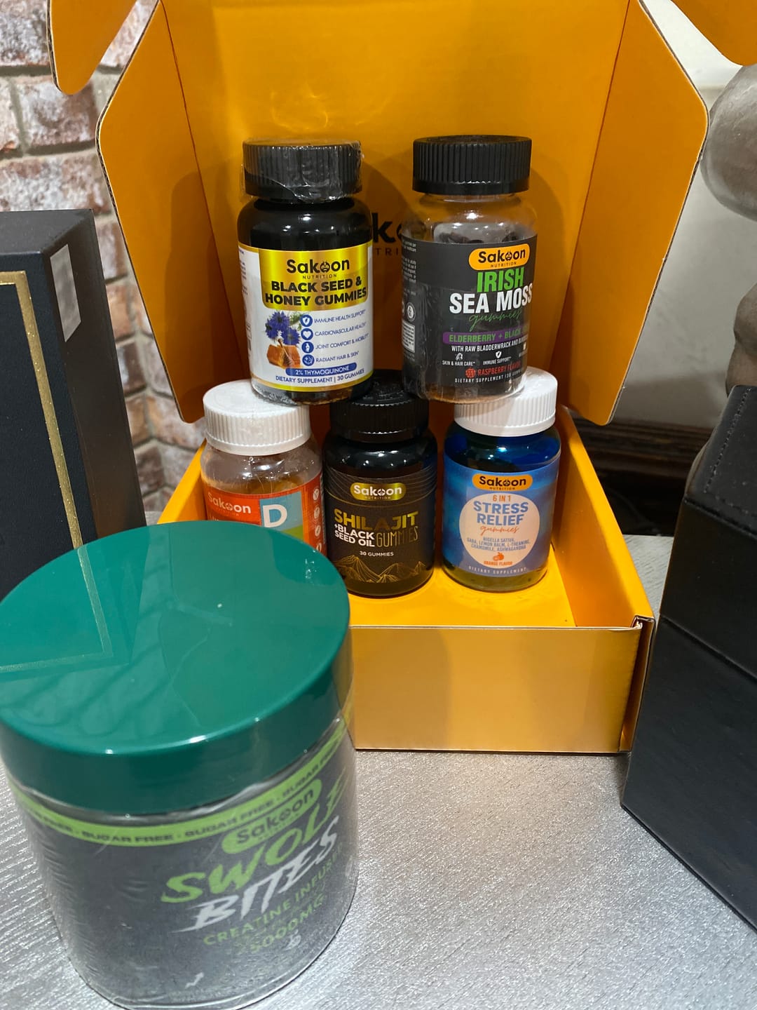 Customer photo review of Sakoon Gummies Bundle Gift Set