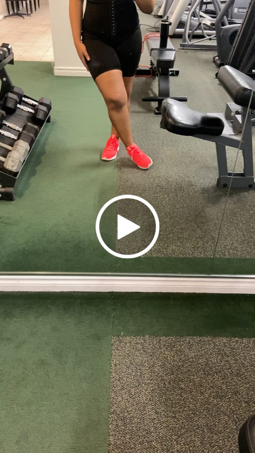 Customer video review of BodyHeat Mid-Length Sauna Shorts
