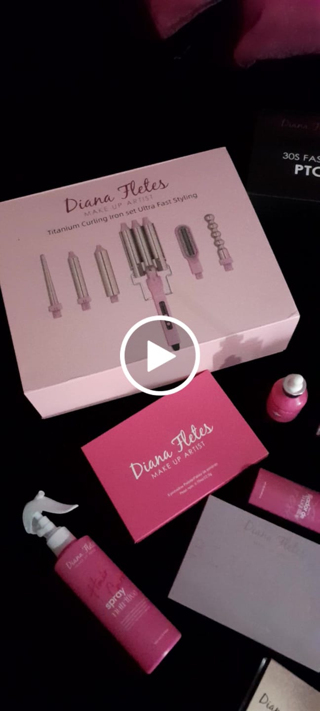 Customer video review of Paleta De Blusher Diana Fletes