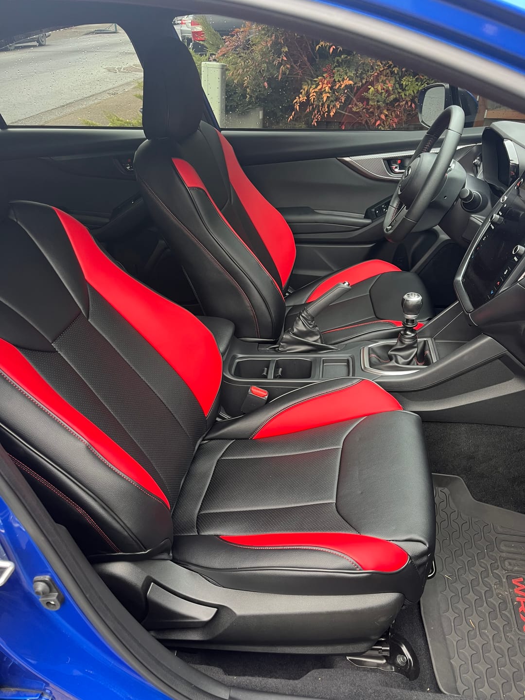 Customer photo review of 2022+ Subaru WRX Premium Custom Seat Covers