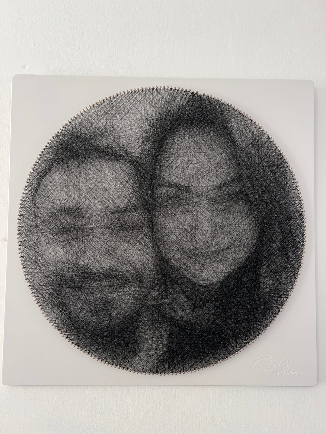 Customer photo review of יצירה בחוטים לפי תמונה אישית "RingString"
