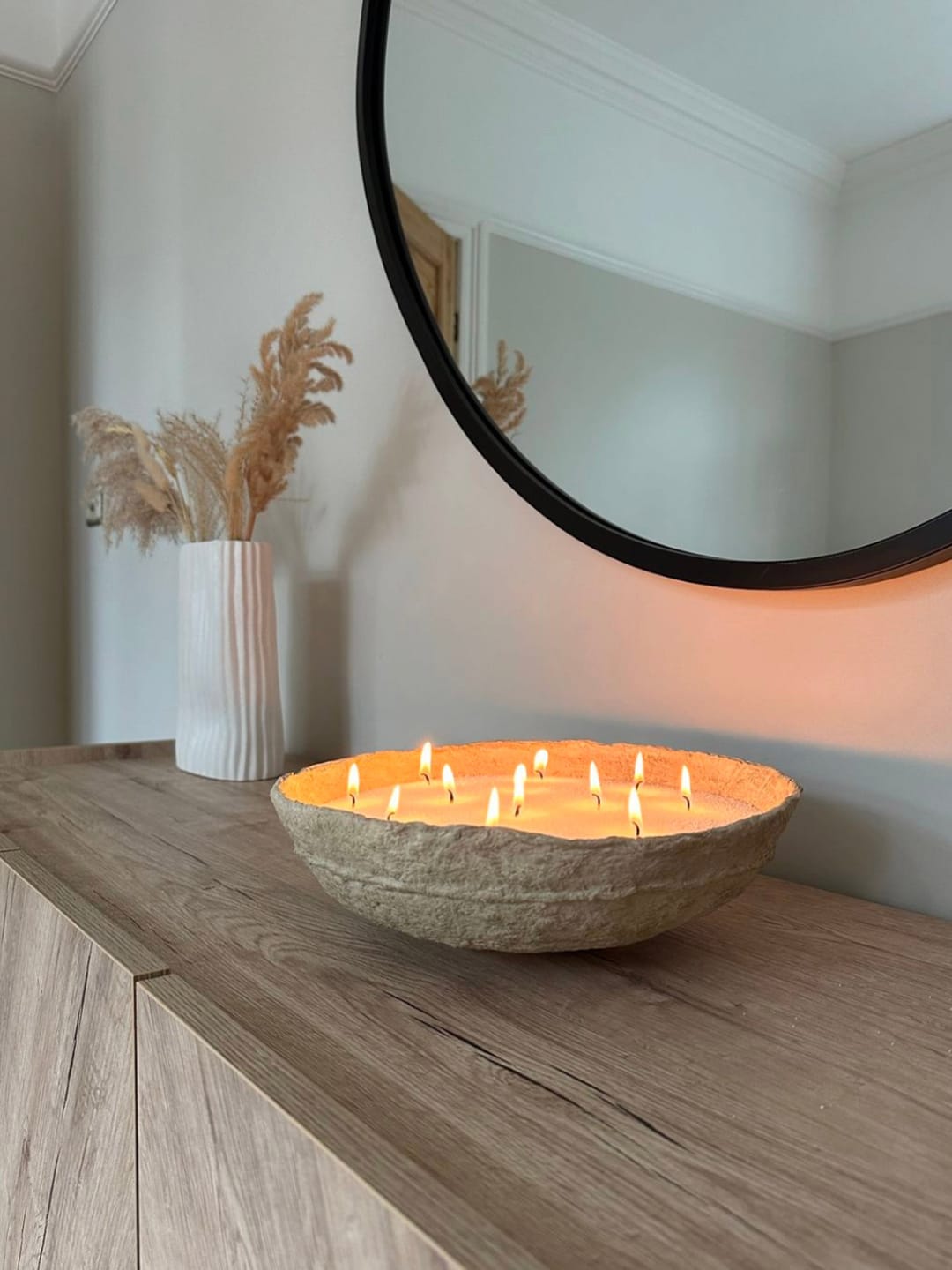 Customer photo review of Candle Sand +30 wicks by Candlera®