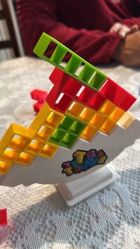 Customer photo review of Tower Game For Kids & Adults
