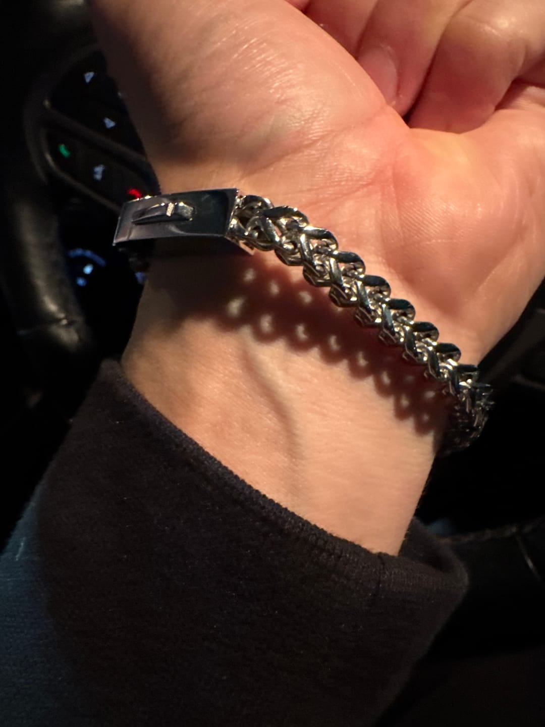 Customer photo review of Franco Link Bracelet | 6MM