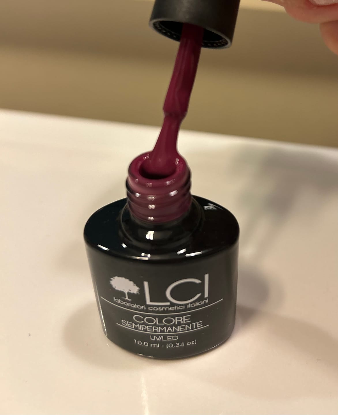 Customer photo review of Smalto Semipermanente LCI -  SUPREMACY - Viola