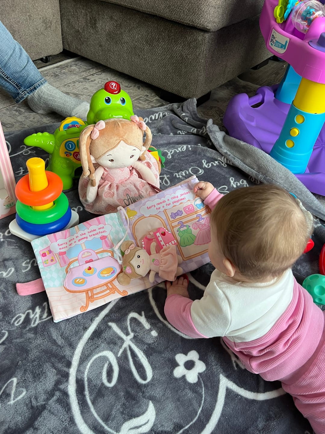 Customer photo review of A Berry Special Day -  Personalized Soft Book
