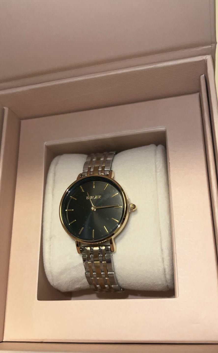 Customer photo review of Ruby Petite Black Gold Silver