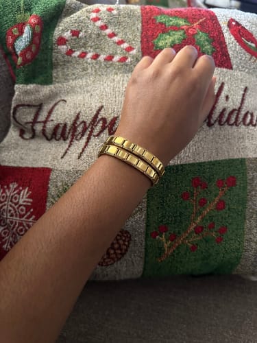 Customer photo review of Original Italian Charm Bracelet