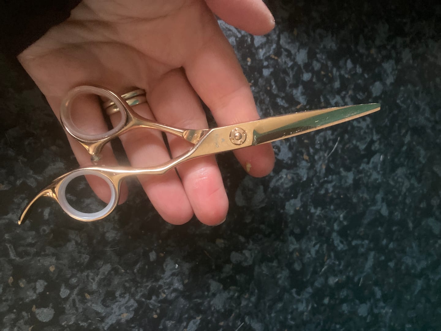 Customer photo review of ROSE GOLD DUST