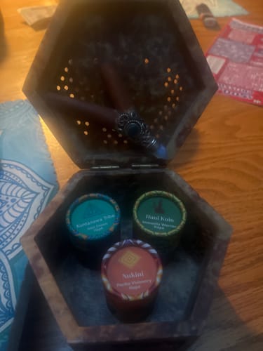Customer photo review of Mint Dream Hapé