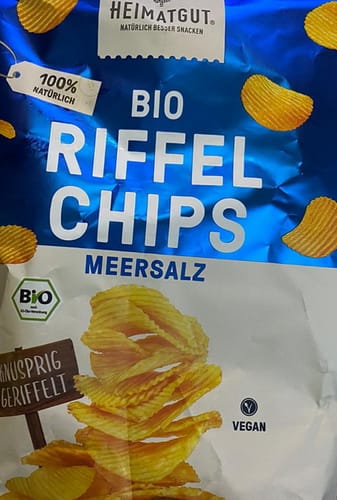 Customer photo review of Bio Riffel Chips Meersalz