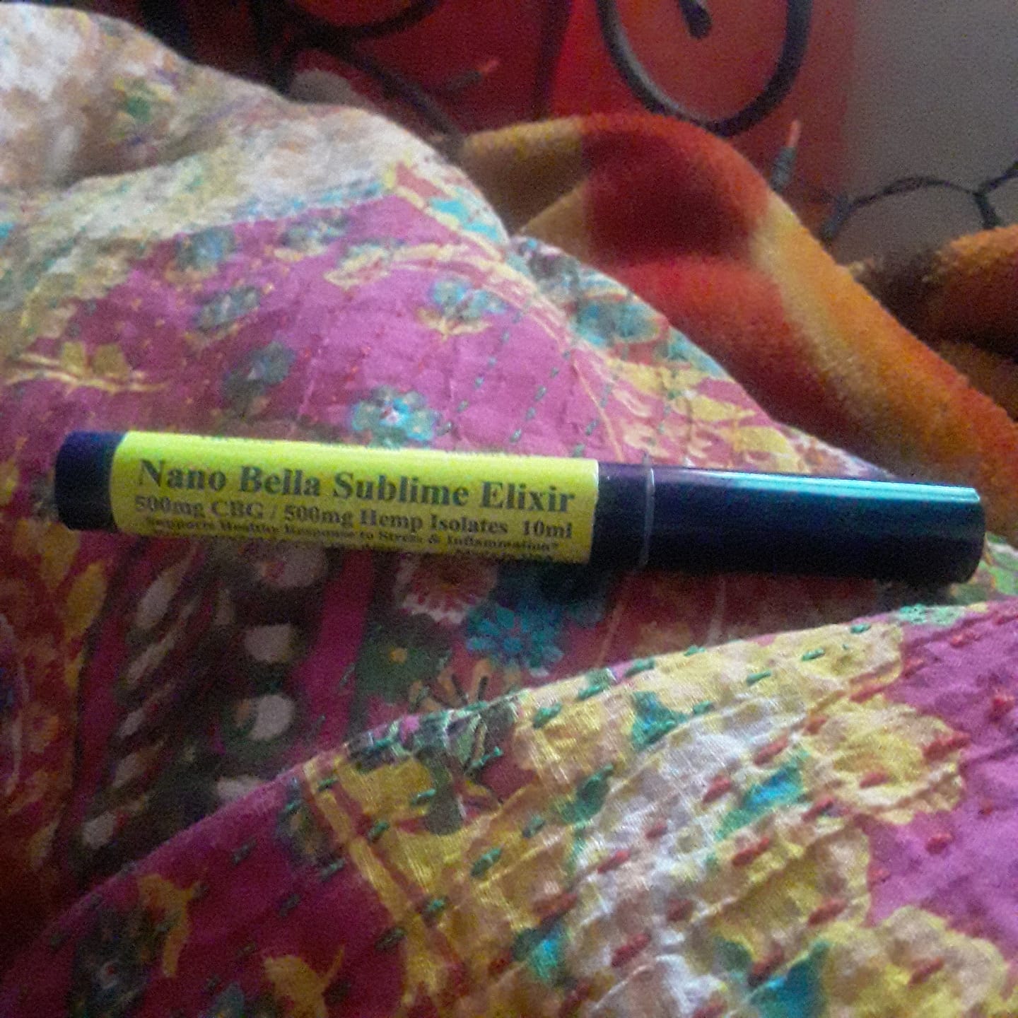 Customer photo review of Nano Bella Sublime Elixir - 1000mg