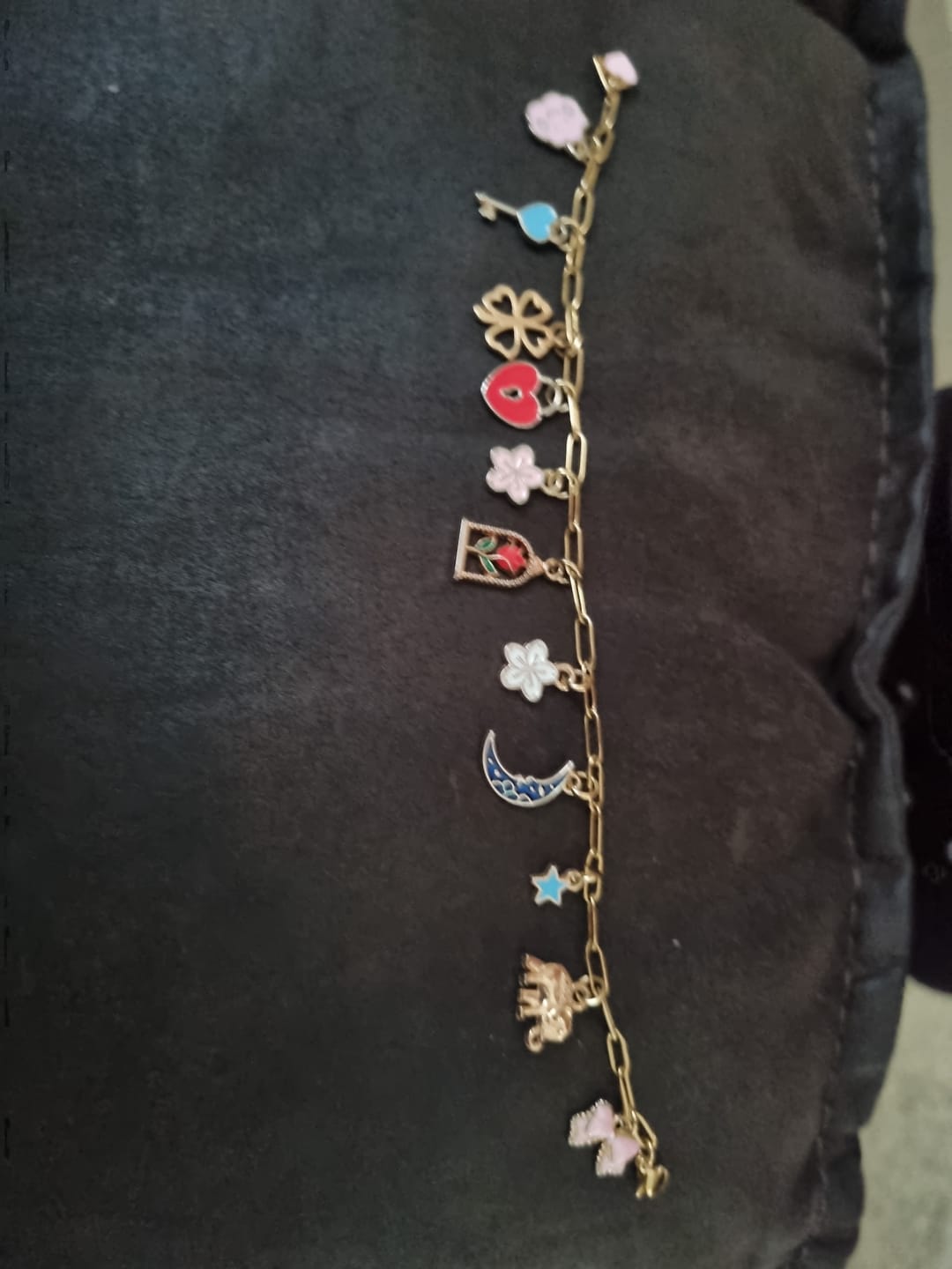 Customer photo review of FabuLove Charm Jewelry Kit