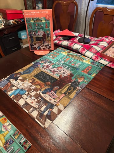 Customer photo review of Coffee Puzzle - Italian Coffee Culture