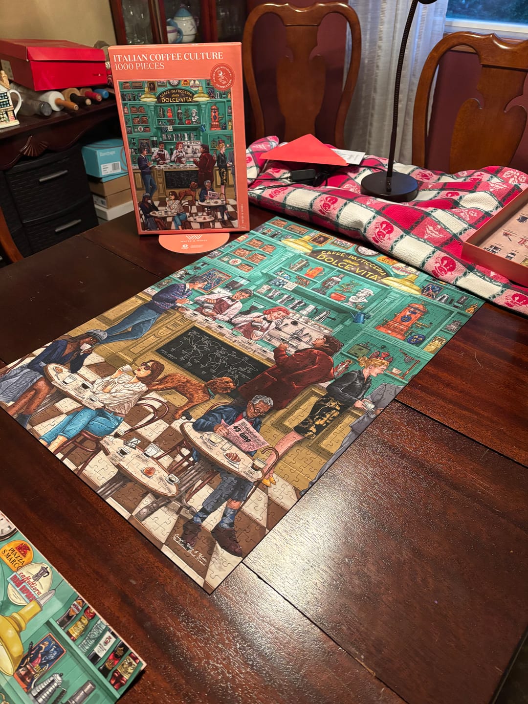 Customer photo review of Coffee Puzzle - Italian Coffee Culture