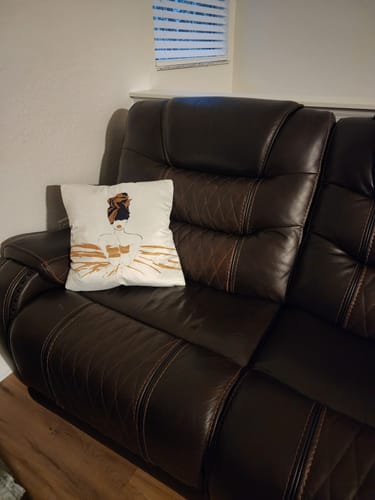 Customer photo review of Oro Decorative Pillow
