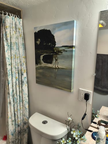 Customer photo review of Death Peeing | Max Klinger | 1880