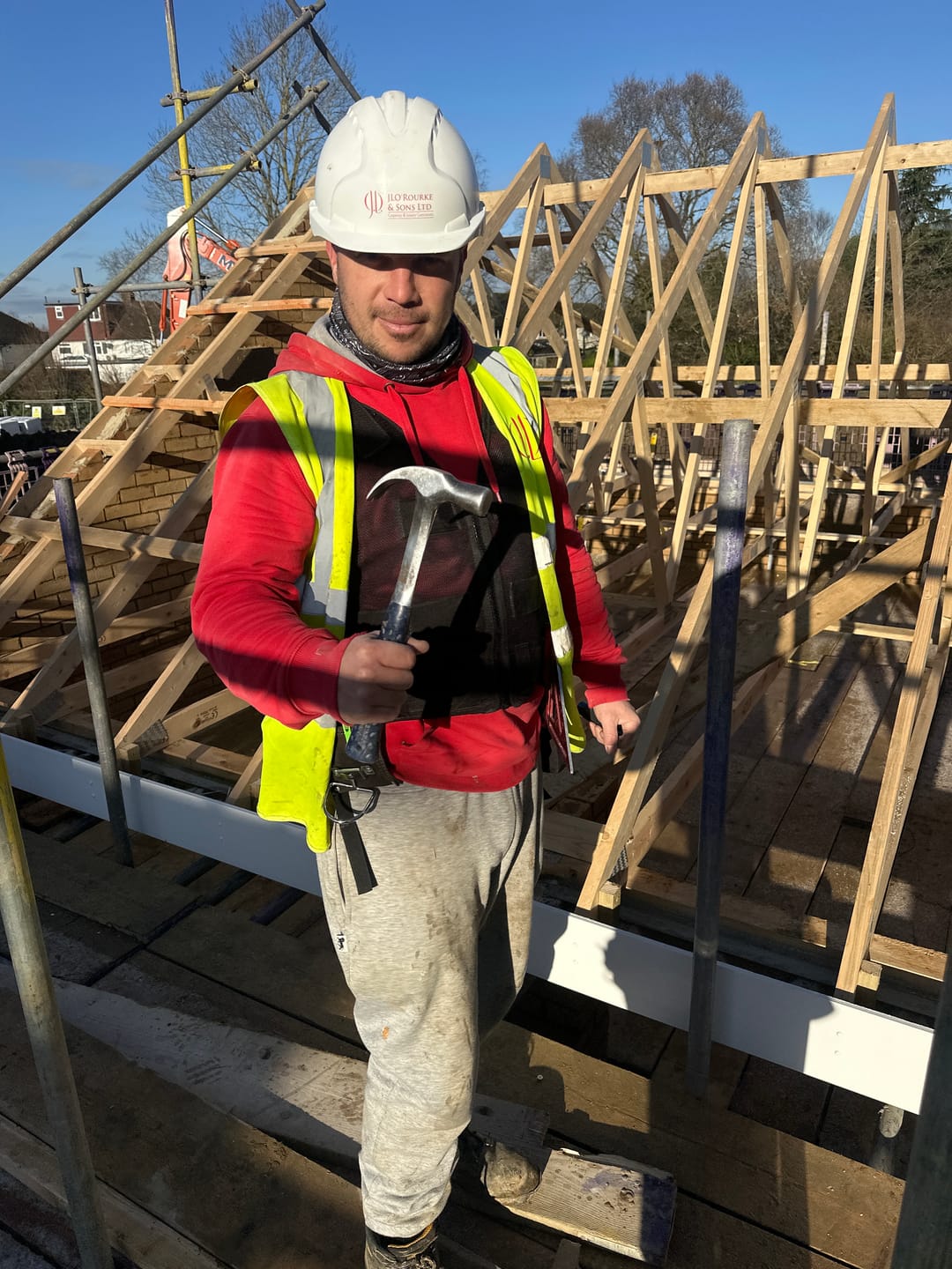 Customer photo review of DiamondBack Toolbelts | 701 Vest Black