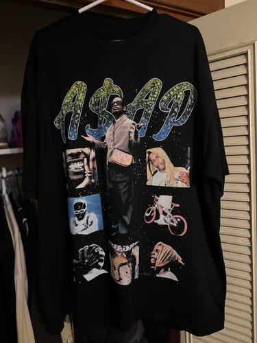 Customer photo review of ASAP ROCKY TEE