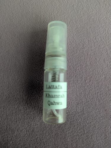 Customer photo review of Khamrah Qahwe 3 ml Probe