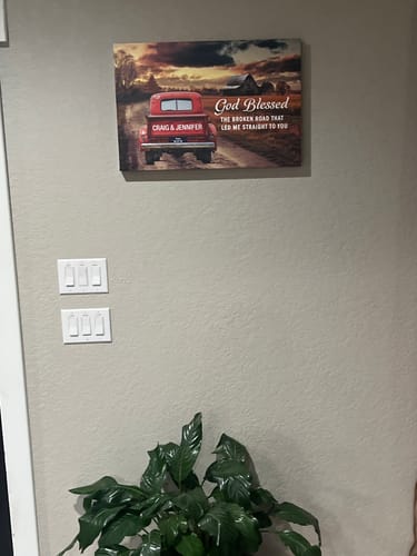 Craig L. review of All Of Me Loves All Of You Canvas Print Wall Art image 1 out of 1