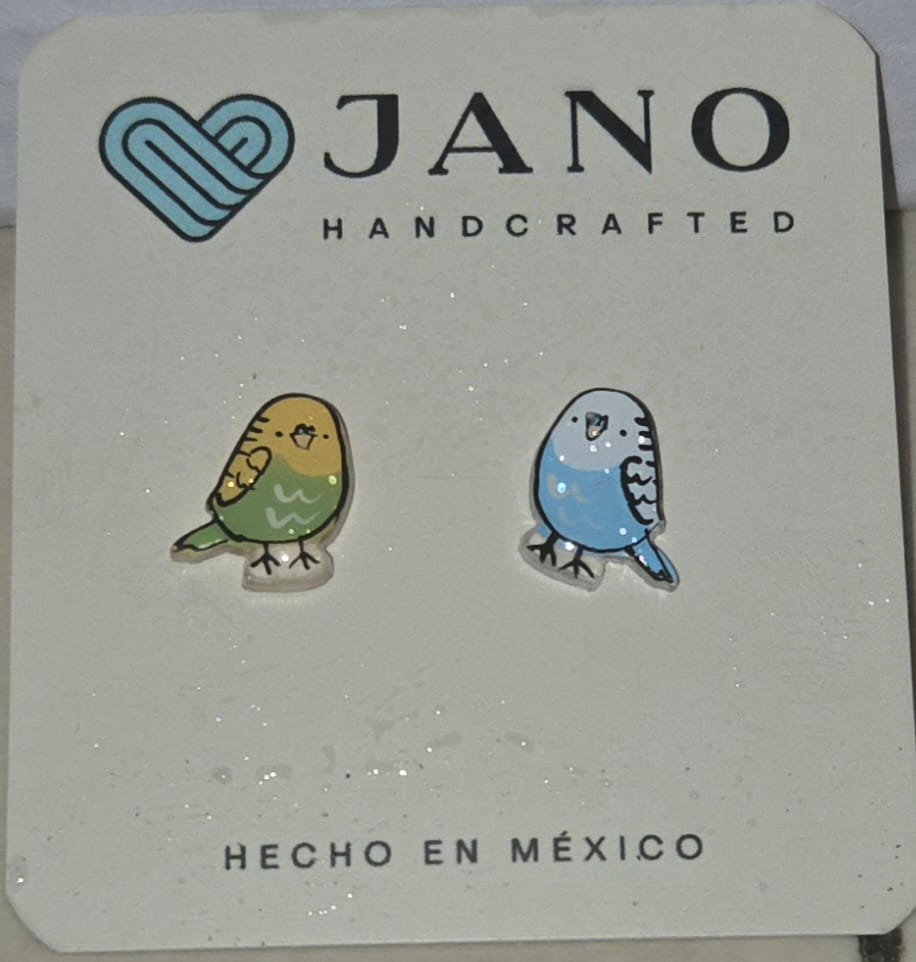 Customer photo review of Aretes | Periquitos