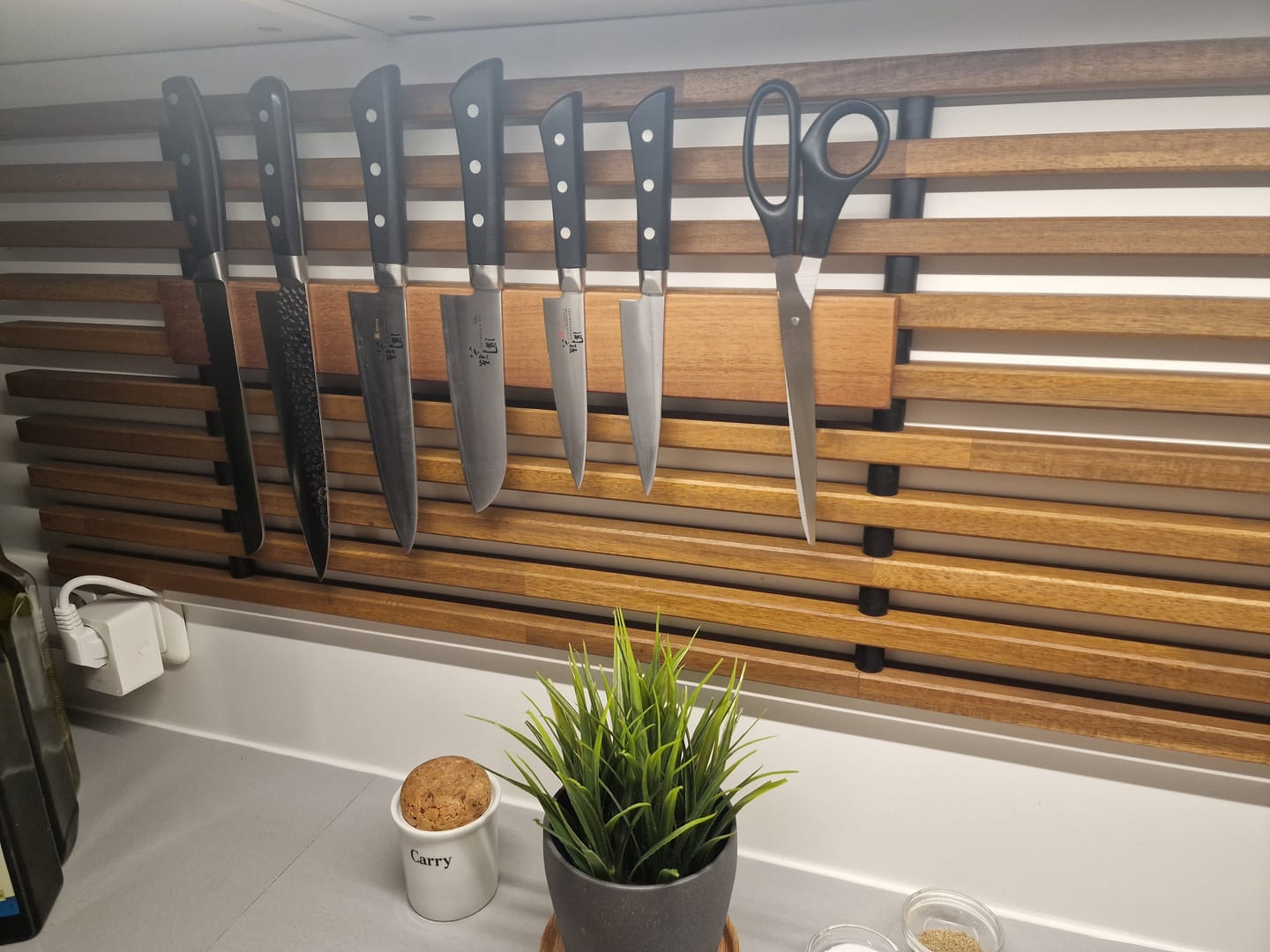 Customer photo review of Magnetische Holzleiste Kōyōju
