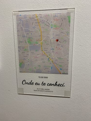Kundenbewertung mit Foto zu "Unser Ereignis" - Personalisierte Acryltafel