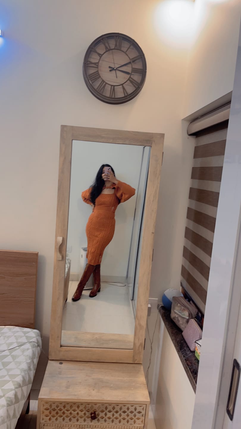 Customer photo review of Rason Knitted Premium Woolen Coord Set
