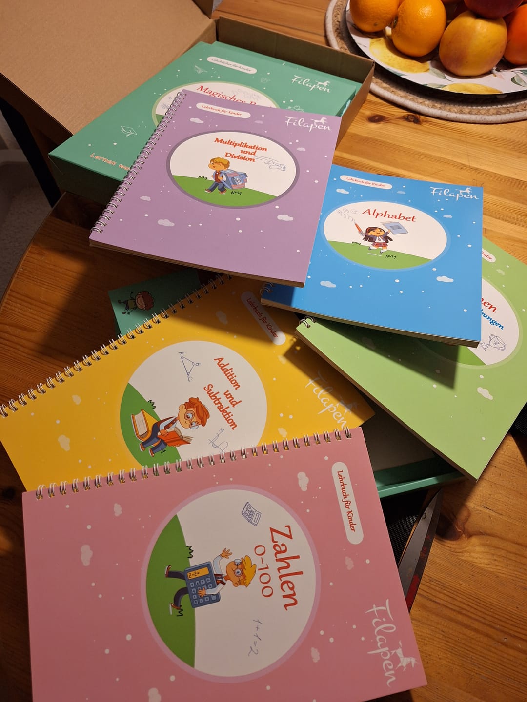 Customer photo review of Filapen® 5 Magische Übungshefte für Kinder - Wiederverwendbar - Inkl. Stift und Minen