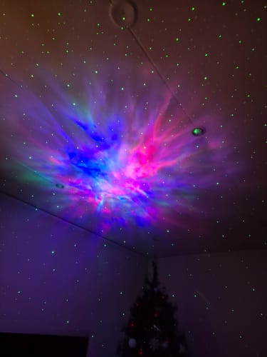 Customer photo review of Galaxylampa astronaut - Nattlampa