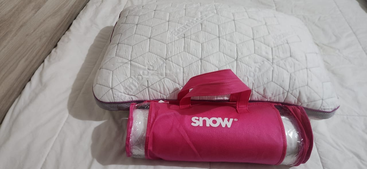 Customer photo review of Adjustable Pillow SnowTouch™