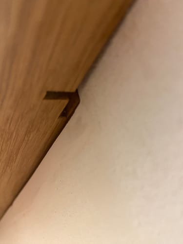 Customer photo review of Fensterbank Eiche