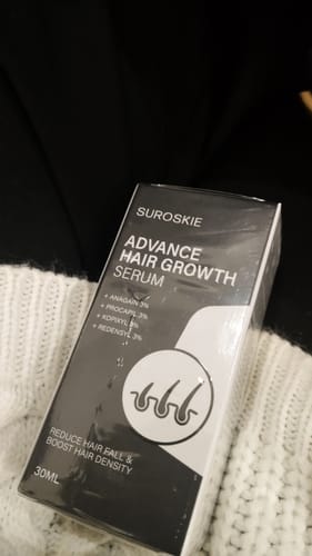 Customer photo review of Suroskie Advanced Hair Growth Serum