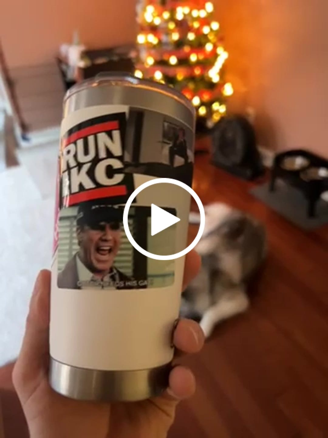 Customer video review of Gator Needs His Gat Sticker