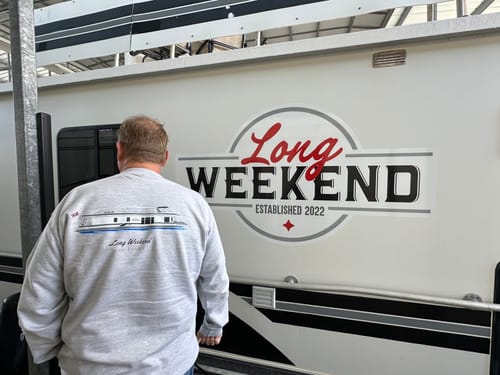 Customer photo review of Custom Crew Neck Sweatshirts