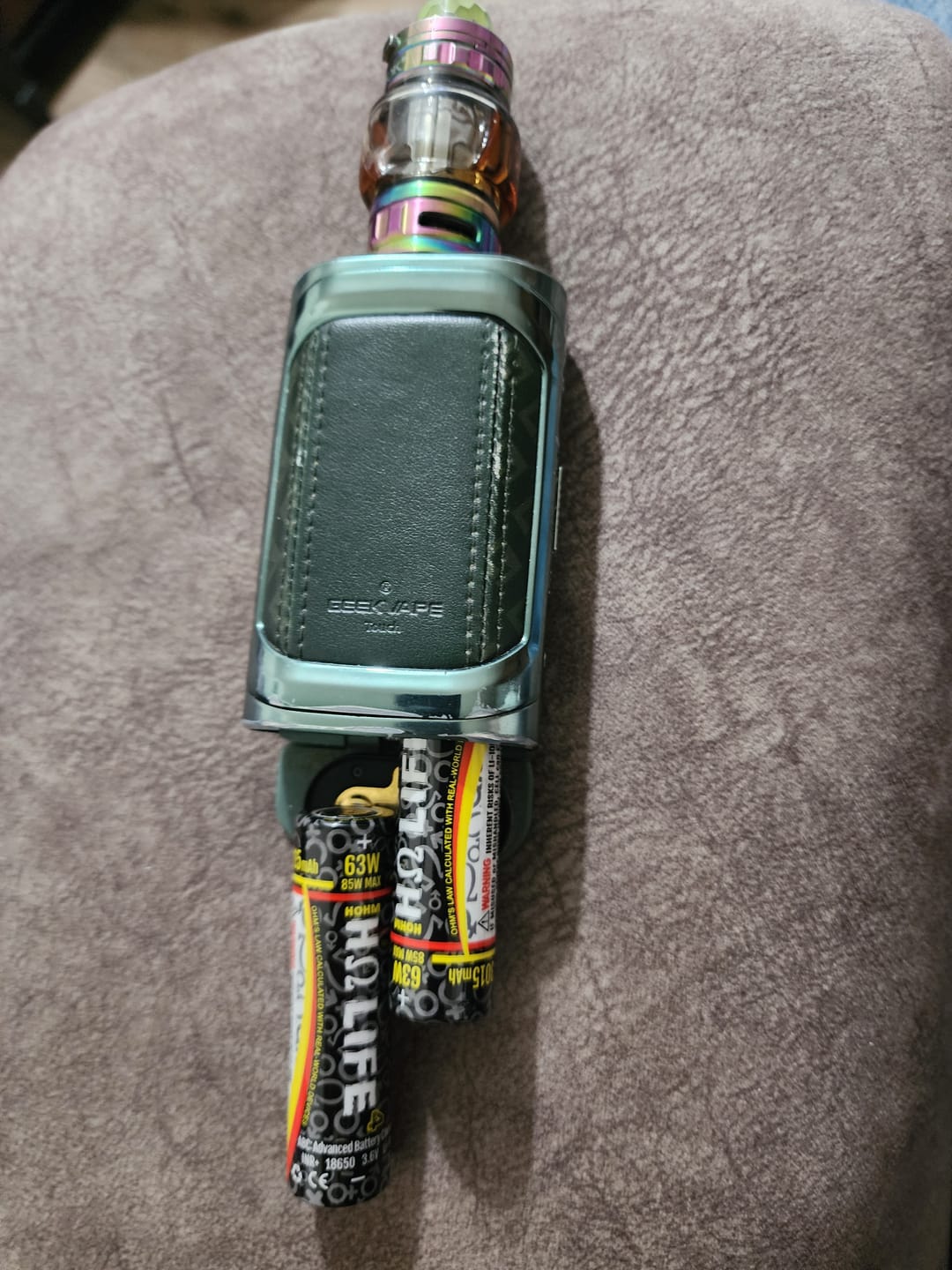Customer photo review of Hohm Tech Life V4 18650 3015mAh 22.1A Battery