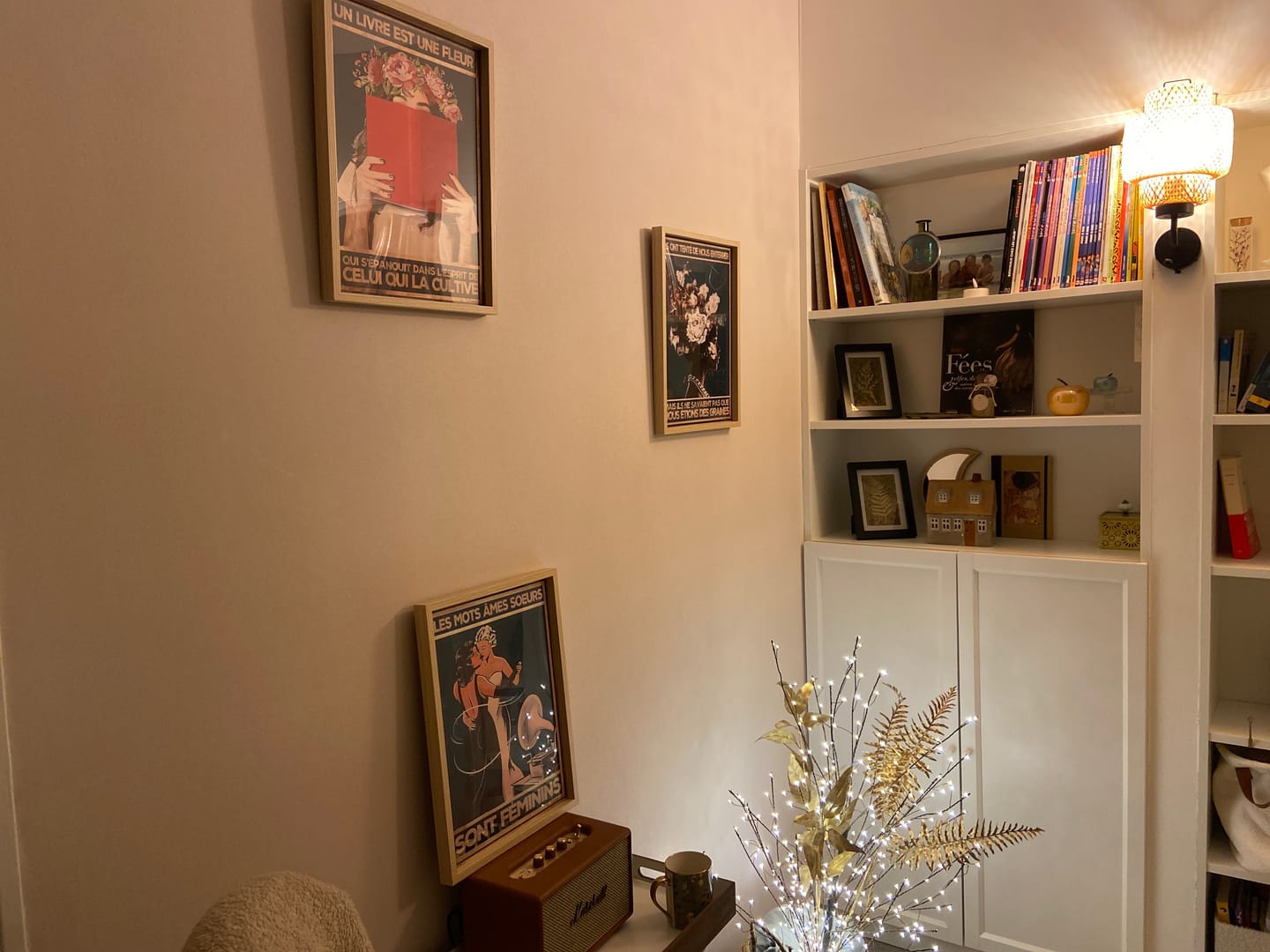 Customer photo review of Un livre est une fleur qui s'épanouit dans l'esprit de celui qui la cultive