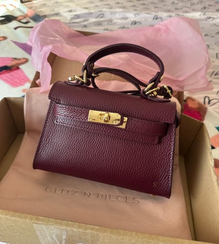 Customer photo review of The Kate Bag