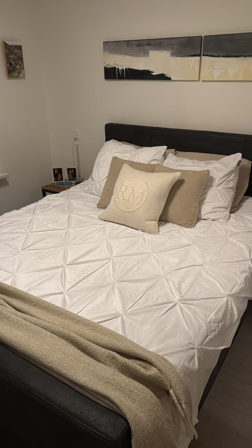 Customer photo review of Dekbedovertrek set - Fluweel/Velvet™ Diamond Porcelain White