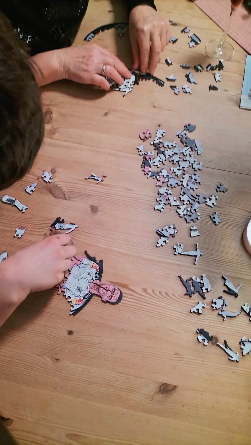 Customer photo review of Jamal Musiala - Holzpuzzle