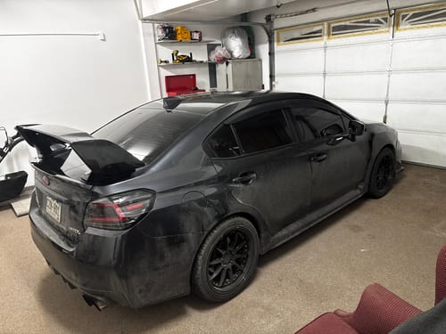 Customer photo review of STI Style Rear Wing - 2015-2021 Subaru WRX & WRX STI VA Sedan