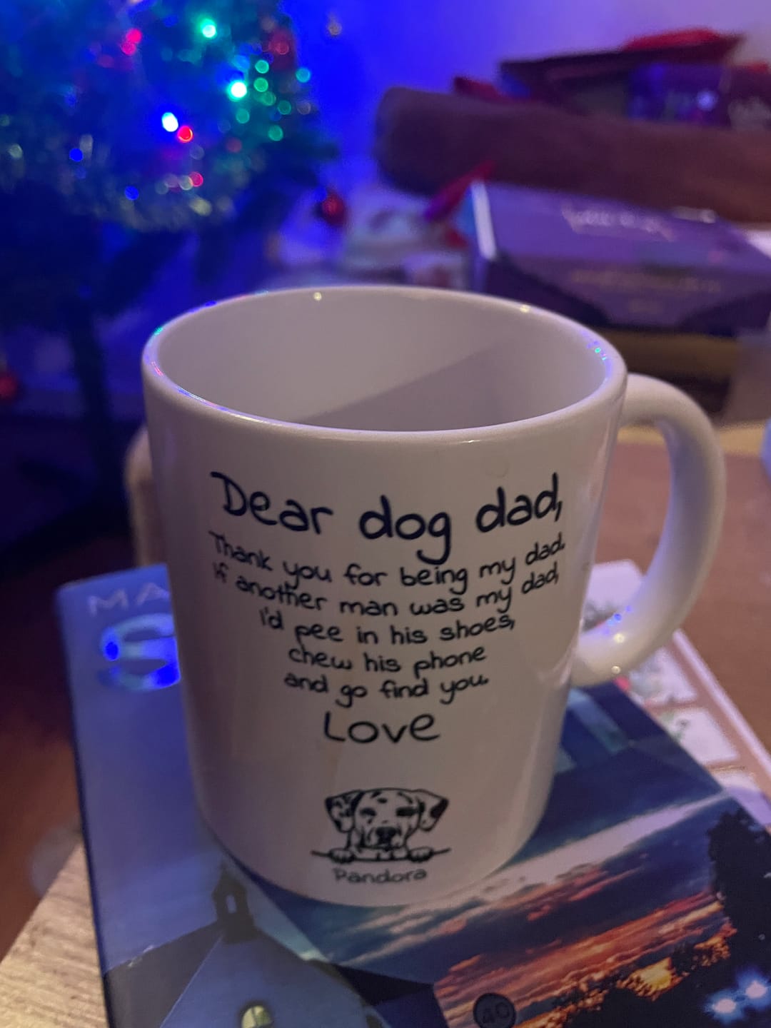 Customer photo review of Dear Dog Parent - Personalised Mug