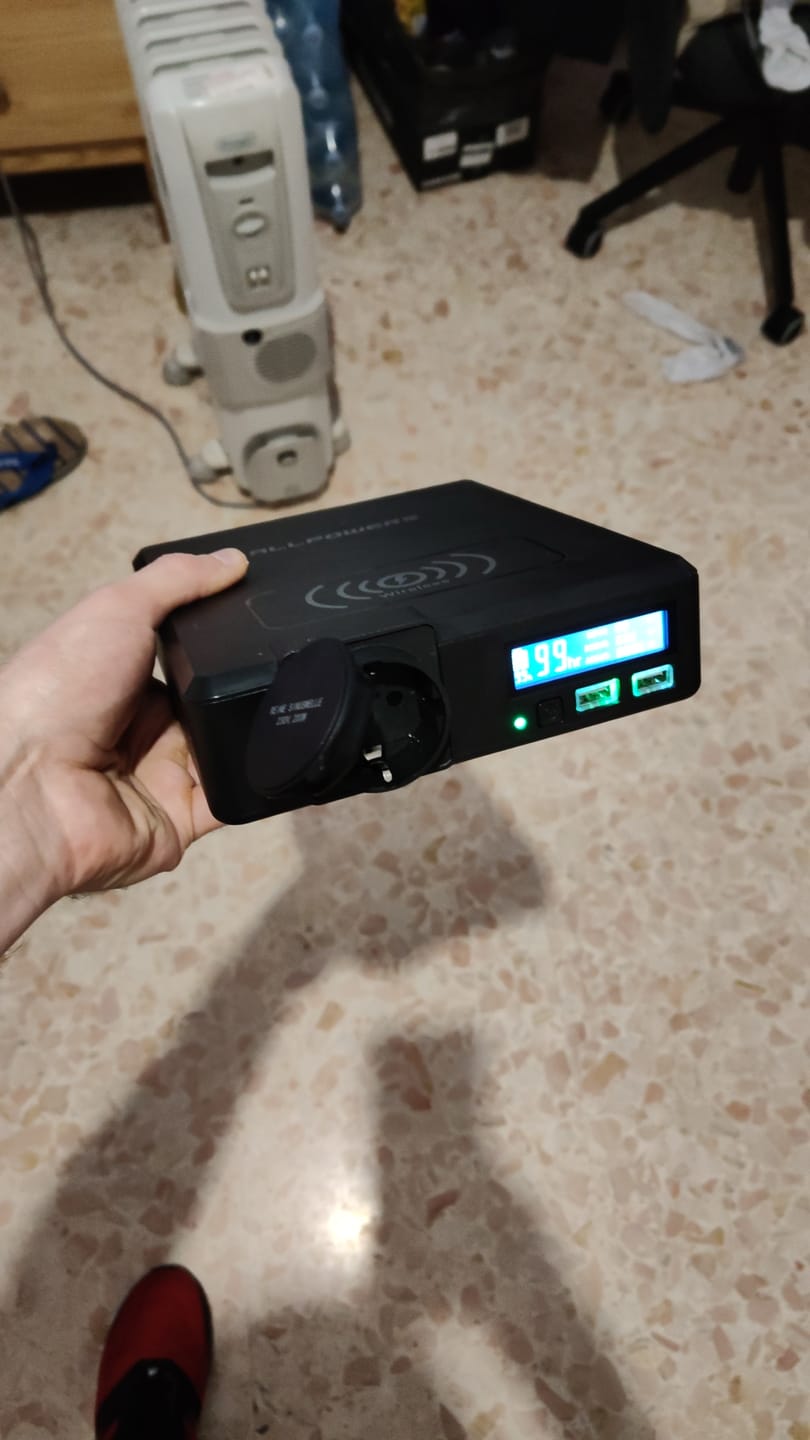 Customer photo review of ALLPOWERS S200 Banca di Potere Portatile 200W 154Wh