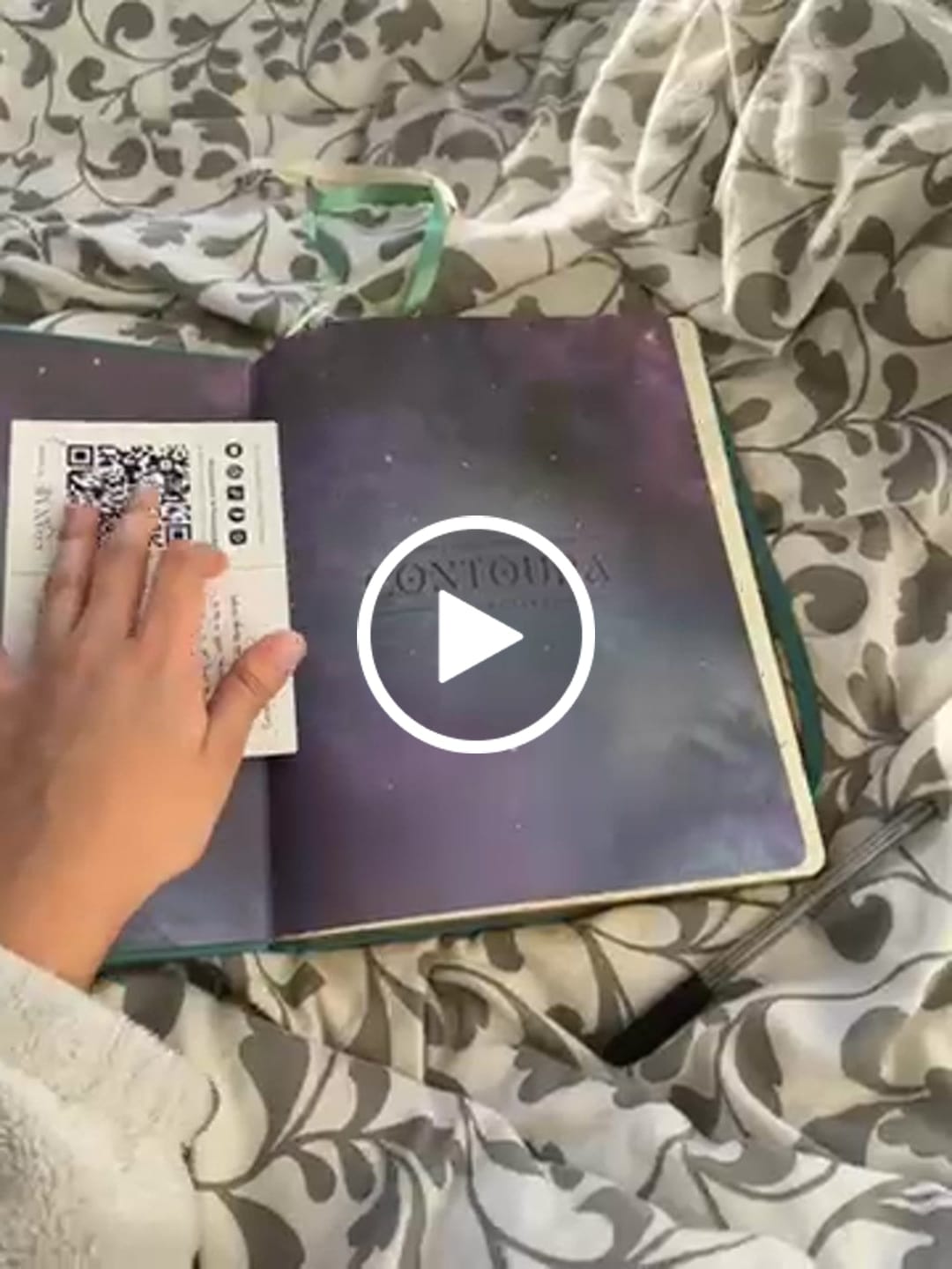 Customer video review of Twelve Seasons of Growth -  Yearly Self Development Planner (Undated)