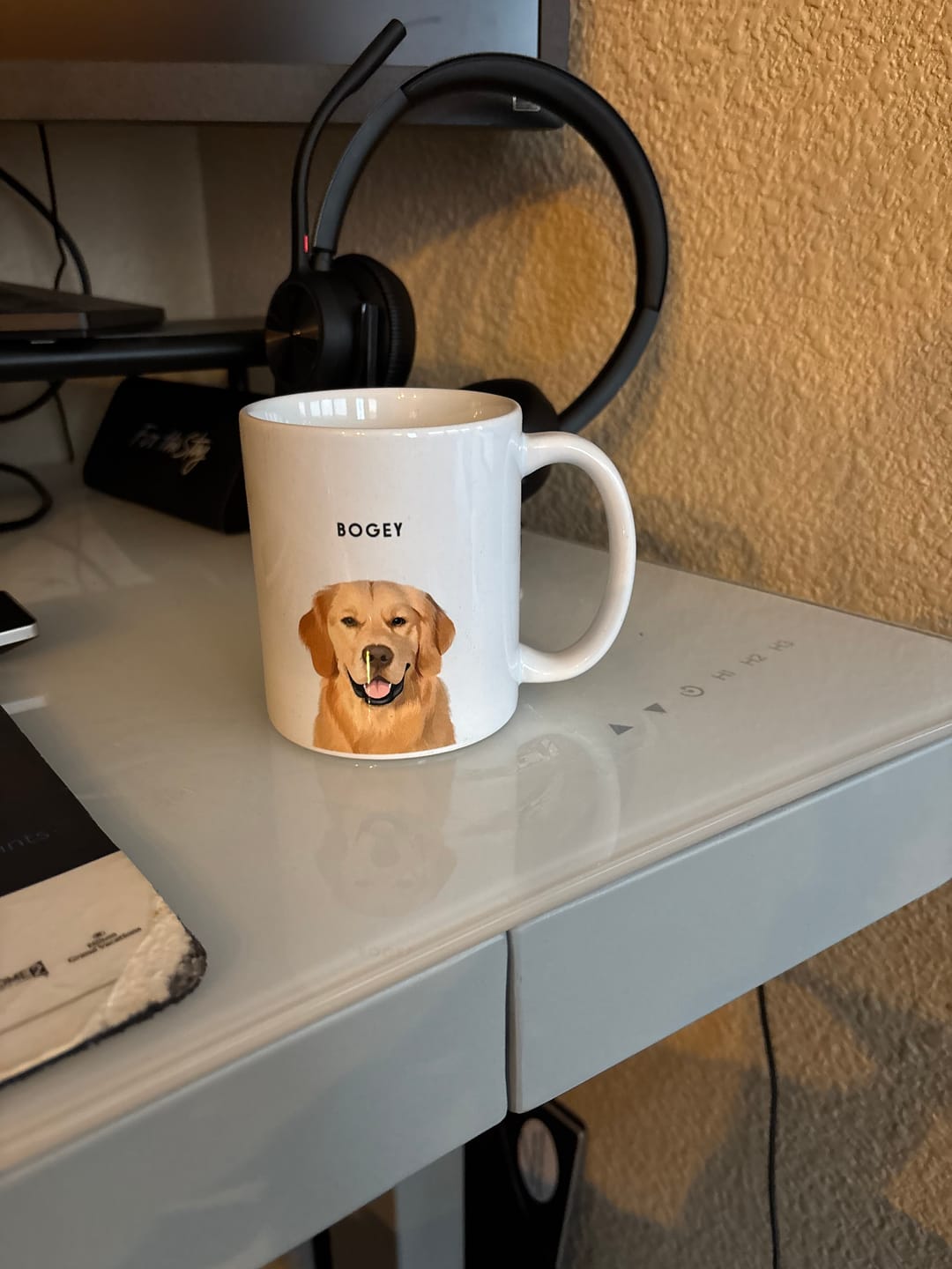 Customer photo review of Custom Pet Portrait Mug