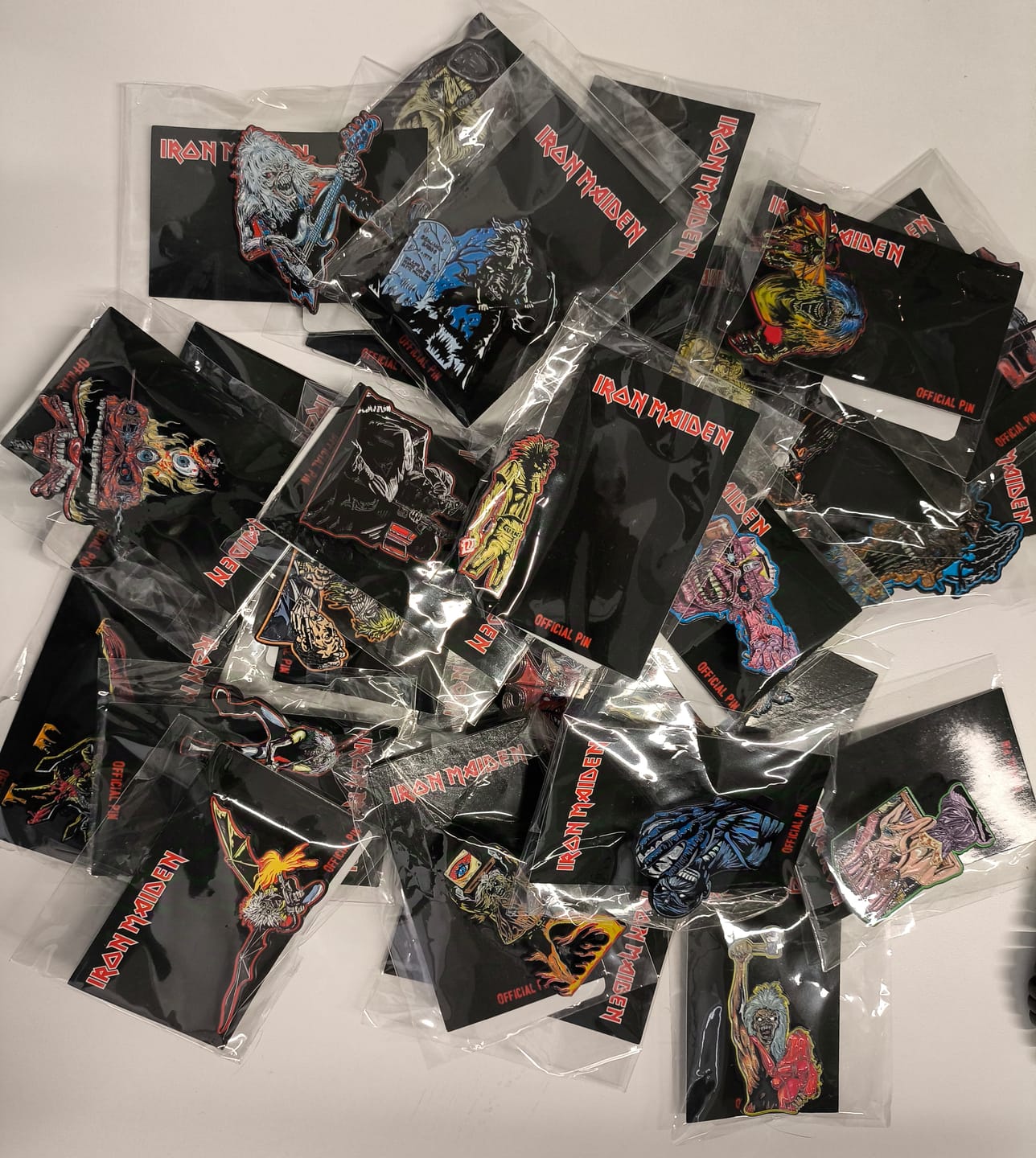 Customer photo review of Iron Maiden - Sanctuary - Pin