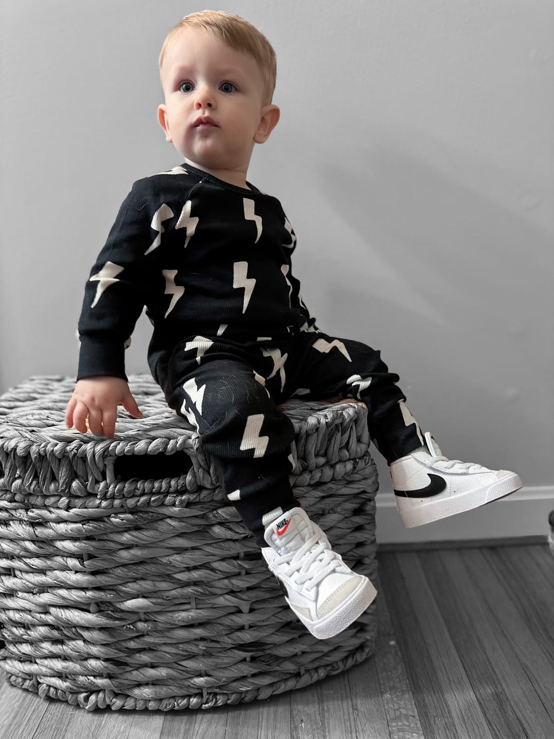 Customer photo review of Organic Ribbed Set in Jagger